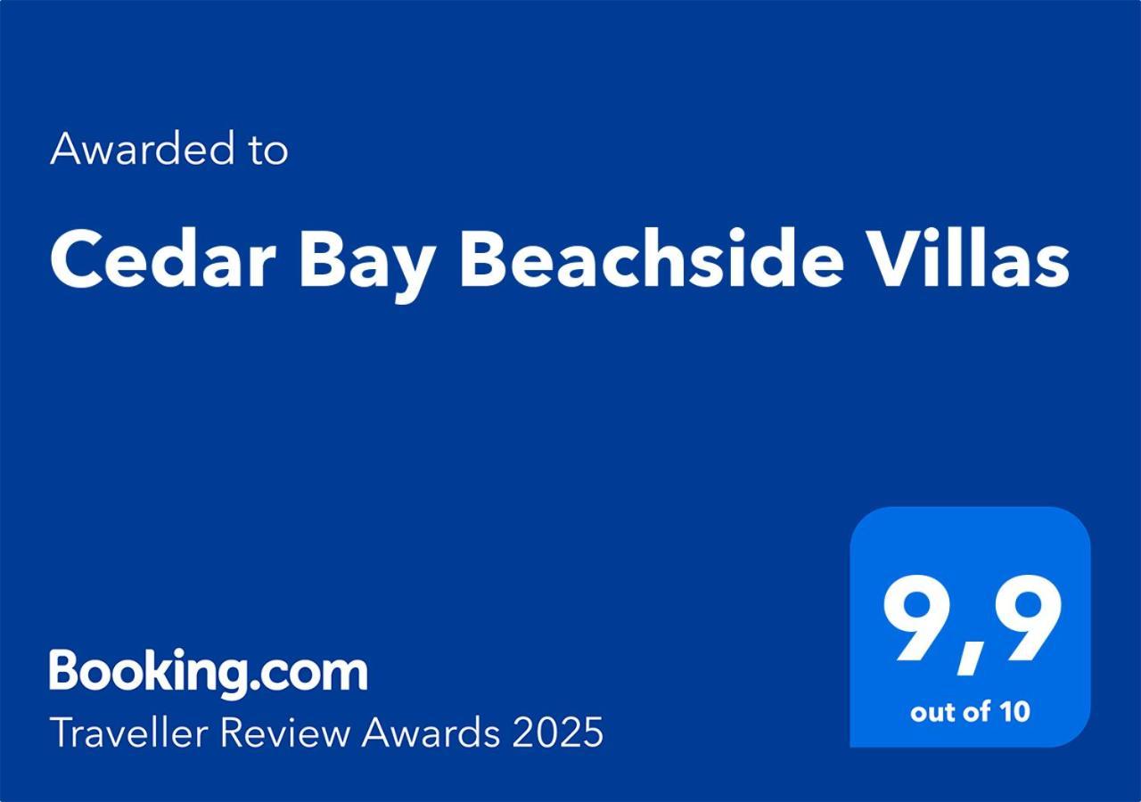 Cedar Bay Beachside Villas 帕琉乔拉 外观 照片